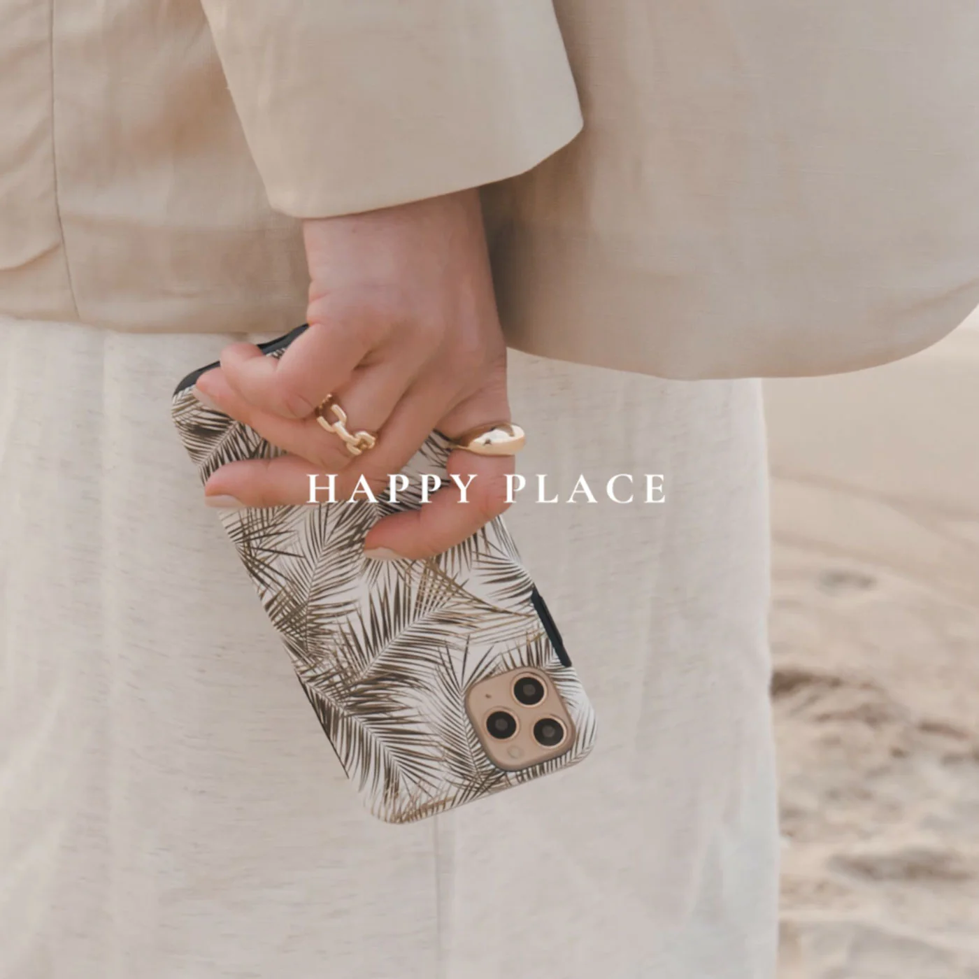 Happy Place - Palm Samsung Galaxy A37 5G Case - Image 5