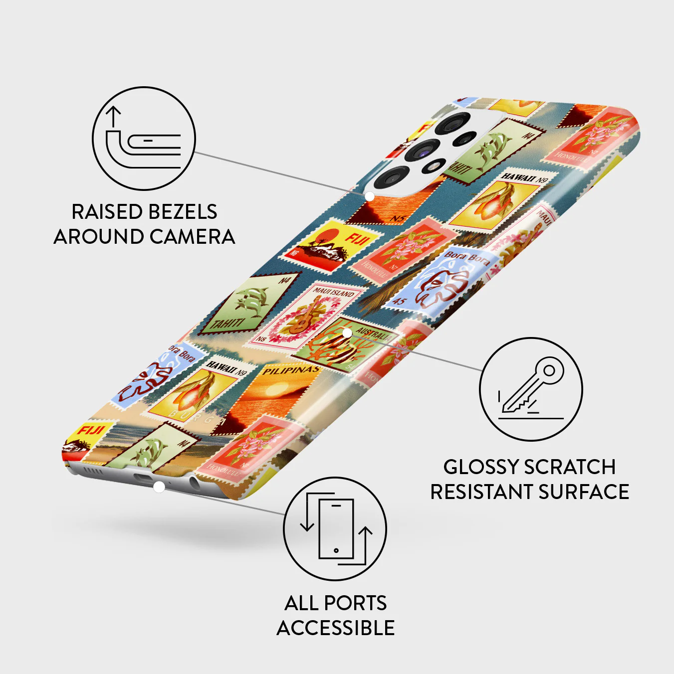 Paradise - Samsung Galaxy A72 4G / 5G Case - Image 3