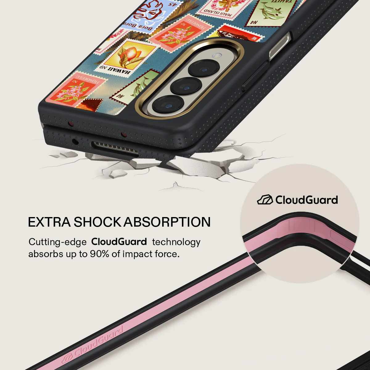 Paradise - Samsung Galaxy Z Fold 4 Case - Image 8