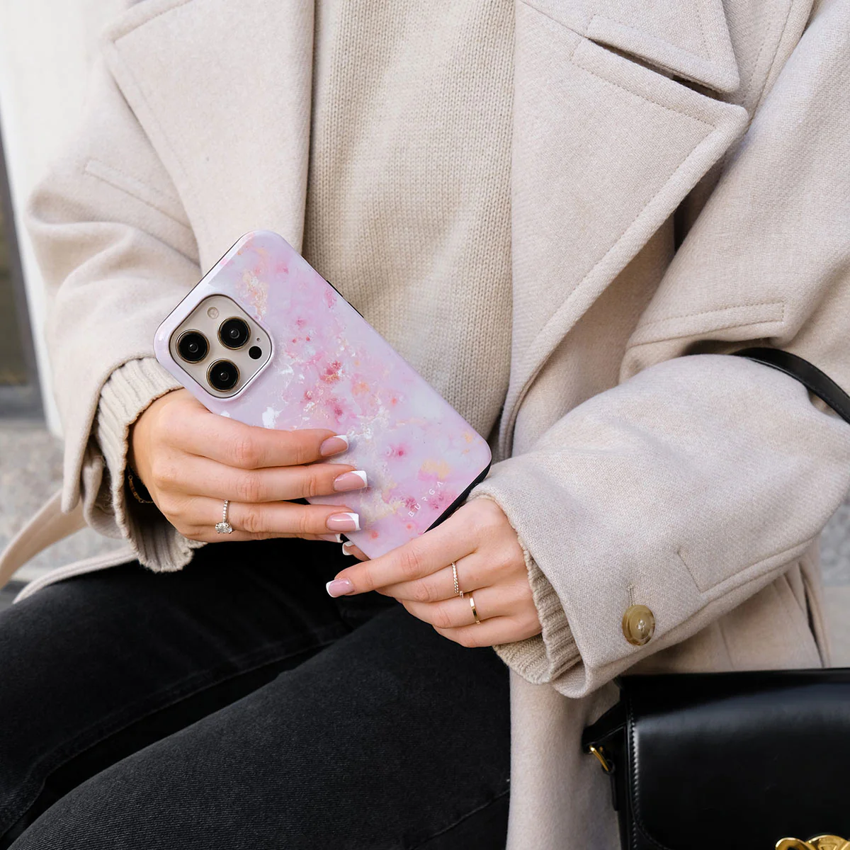 Golden Coral - Pink Samsung Galaxy A37 5G Case - Image 7