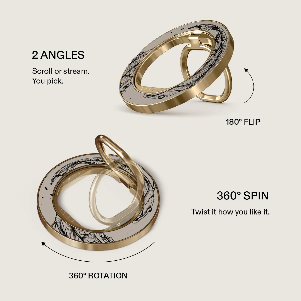 Pisces - Magnetic Ring Holder - Image 23