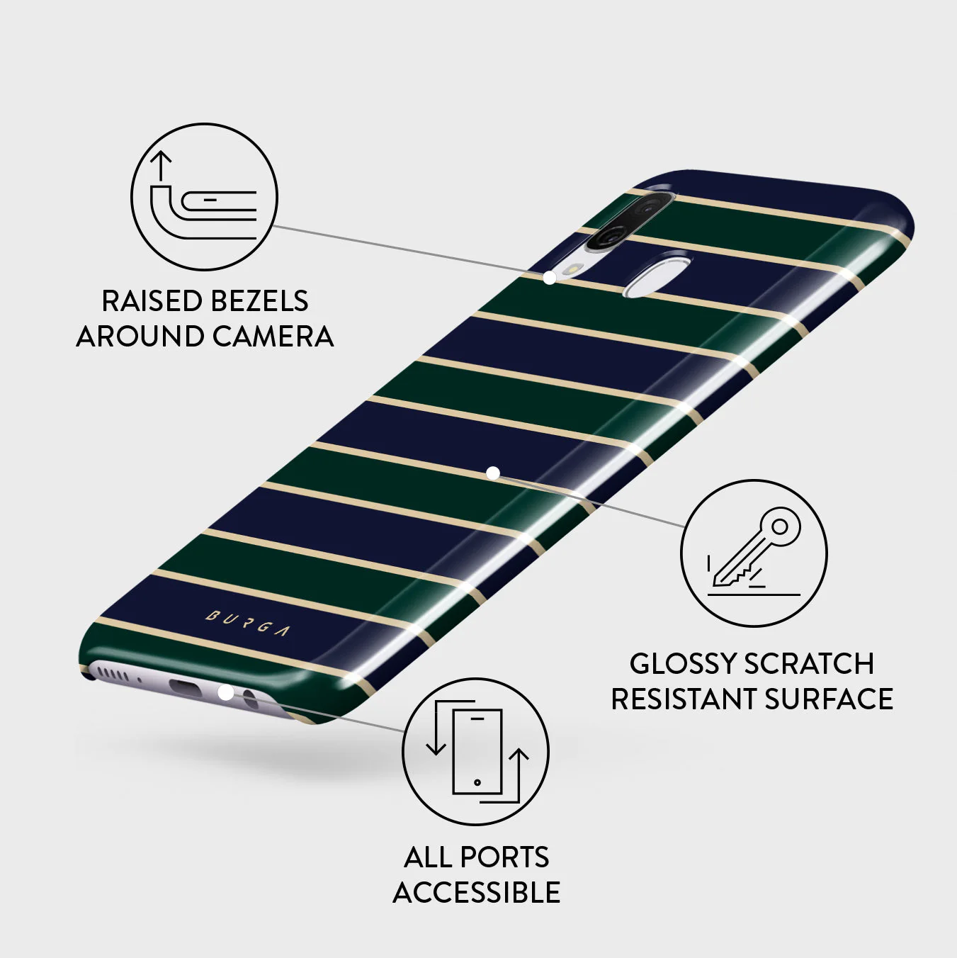 Polo - Samsung Galaxy A40 Case - Image 3