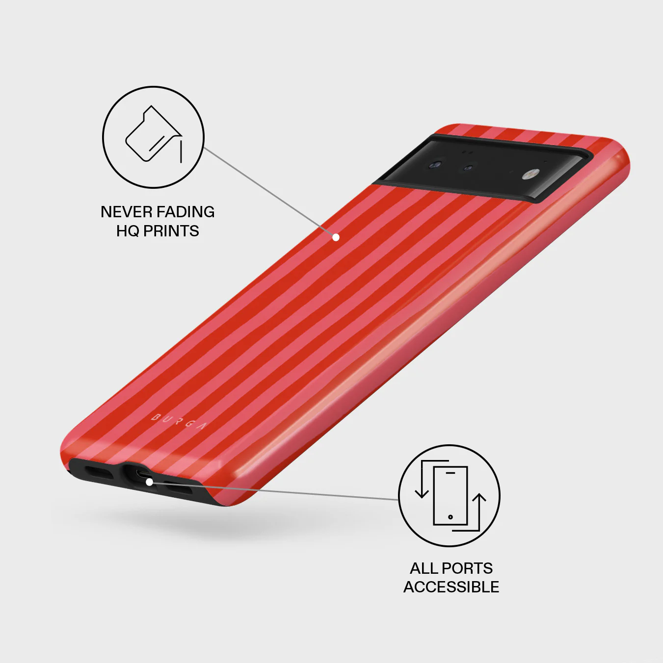 Pomegranate - Google Pixel 6 Case - Image 3