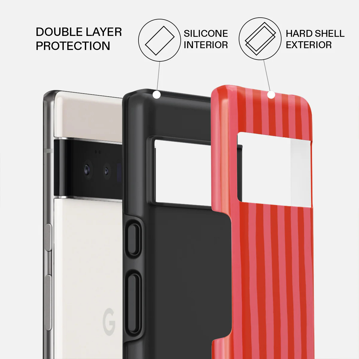 Pomegranate - Google Pixel 6 Pro Case - Image 2