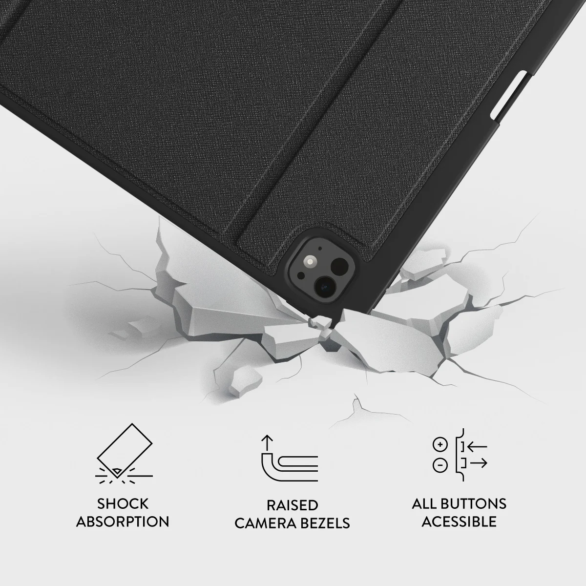Pomegranate - iPad Pro 13 (8th/7th Gen) Case - Image 4