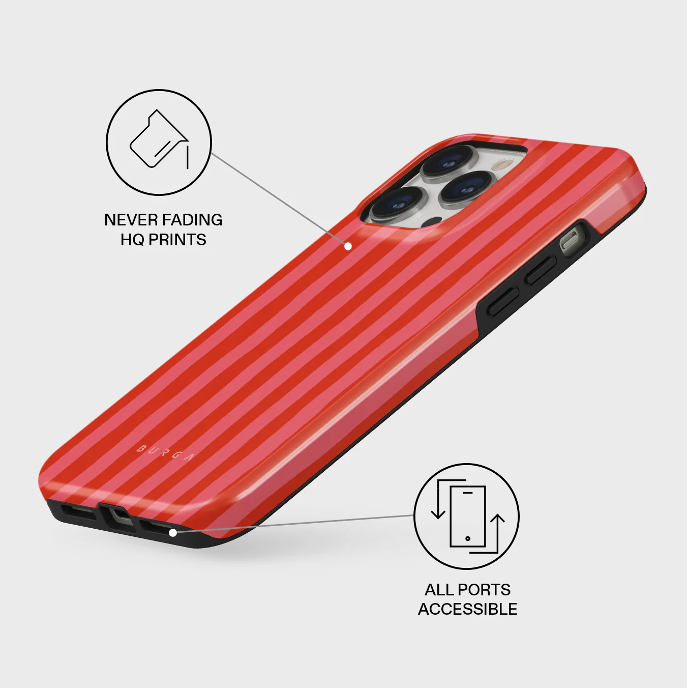 Pomegranate - iPhone 13 Pro Case - Image 3