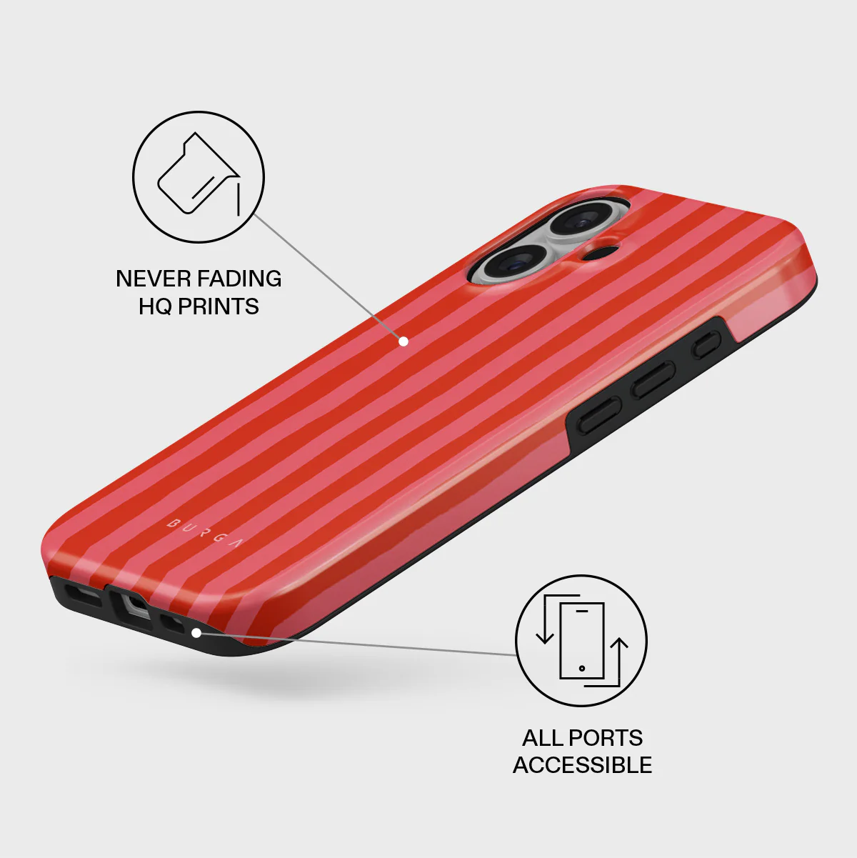Pomegranate - iPhone 16 Plus Case - Image 3