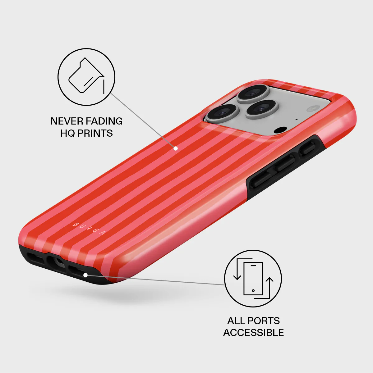 Pomegranate - iPhone 17 Pro Case - Image 3