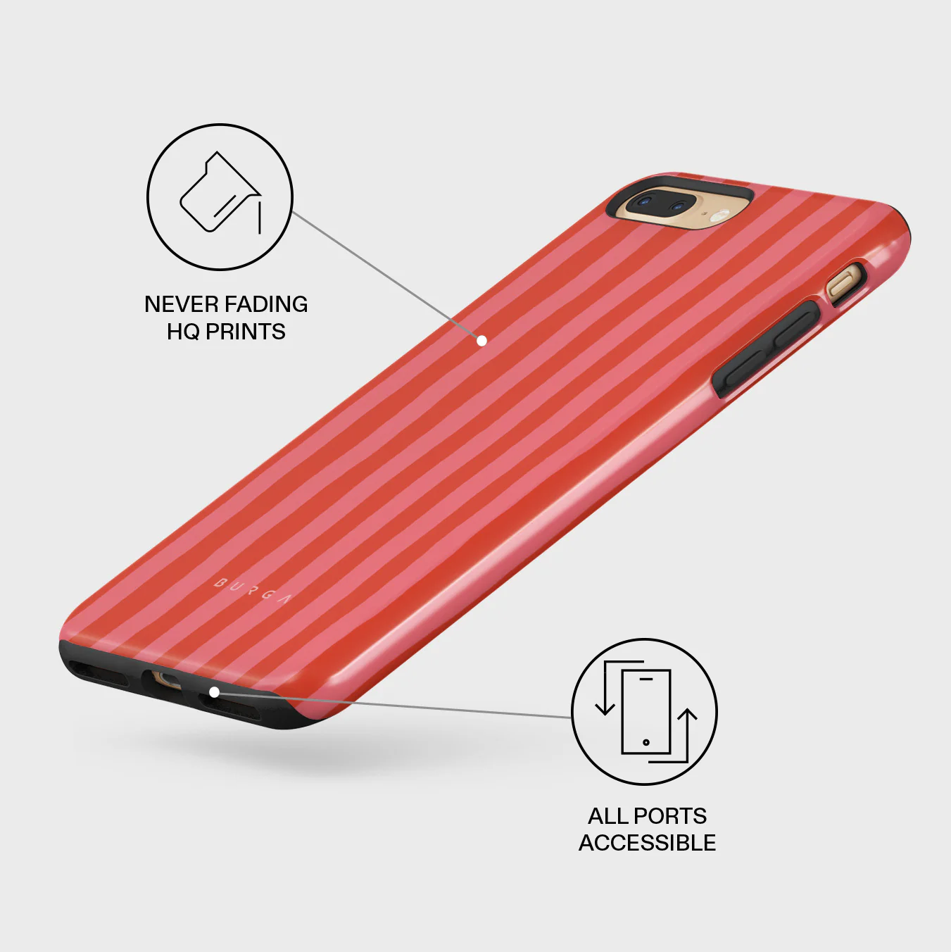 Pomegranate - iPhone 7 Plus / 8 Plus Case - Image 7