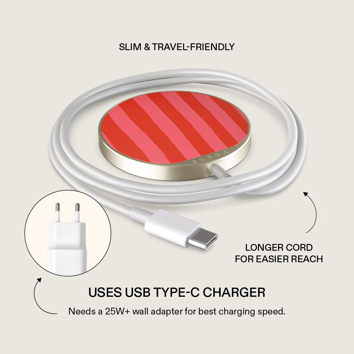 Pomegranate - Magnetic Wireless Charger - Image 3
