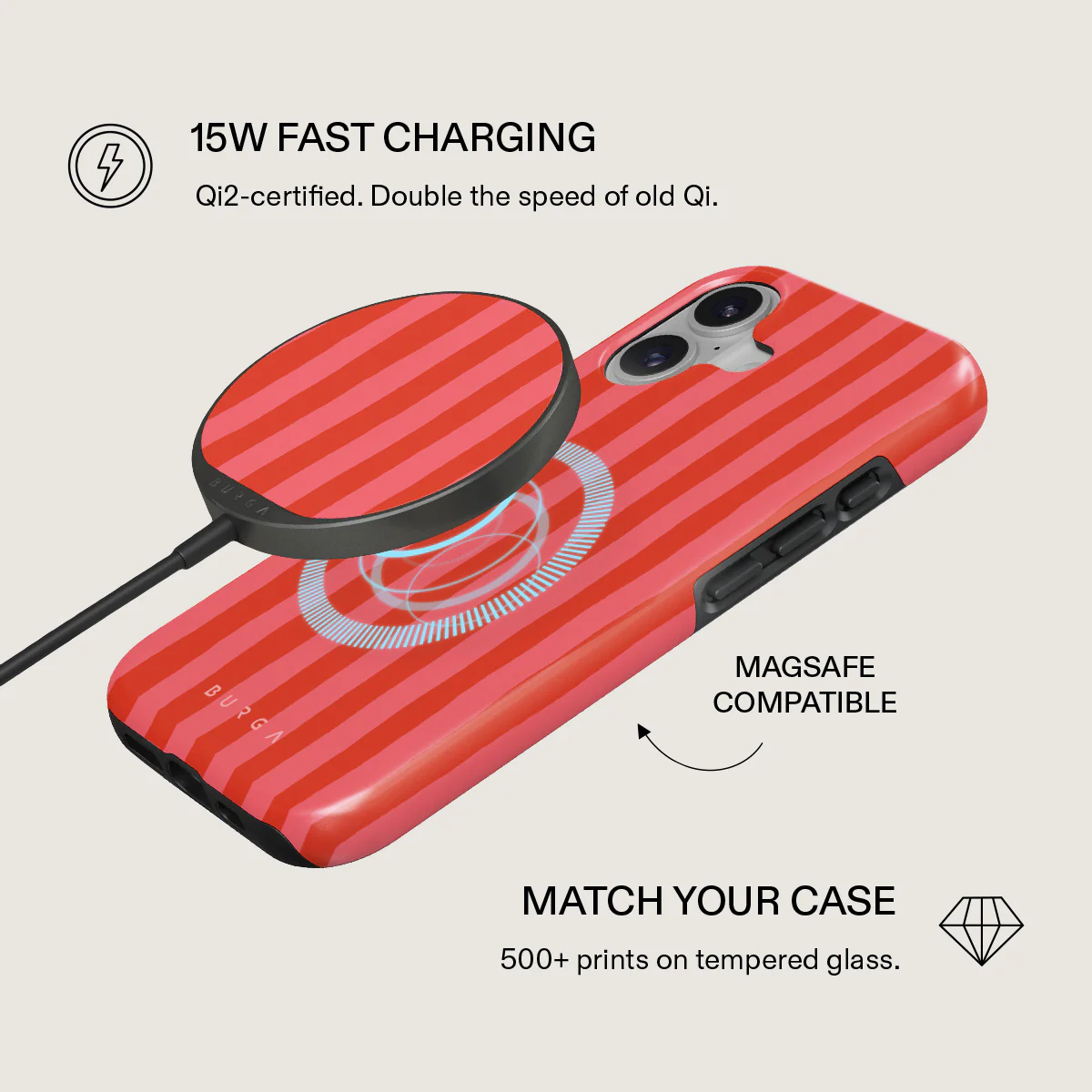Pomegranate - Magnetic Wireless Charger - Image 5
