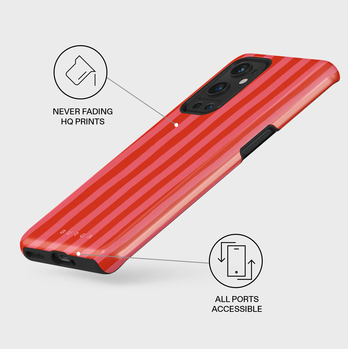 Pomegranate - OnePlus 9 Pro Case - Image 3