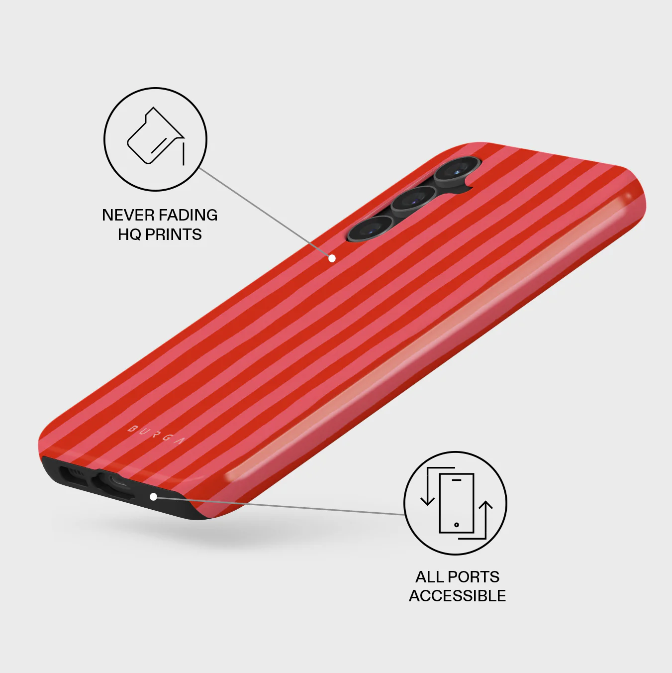 Pomegranate - Samsung Galaxy S23 FE Case - Image 3