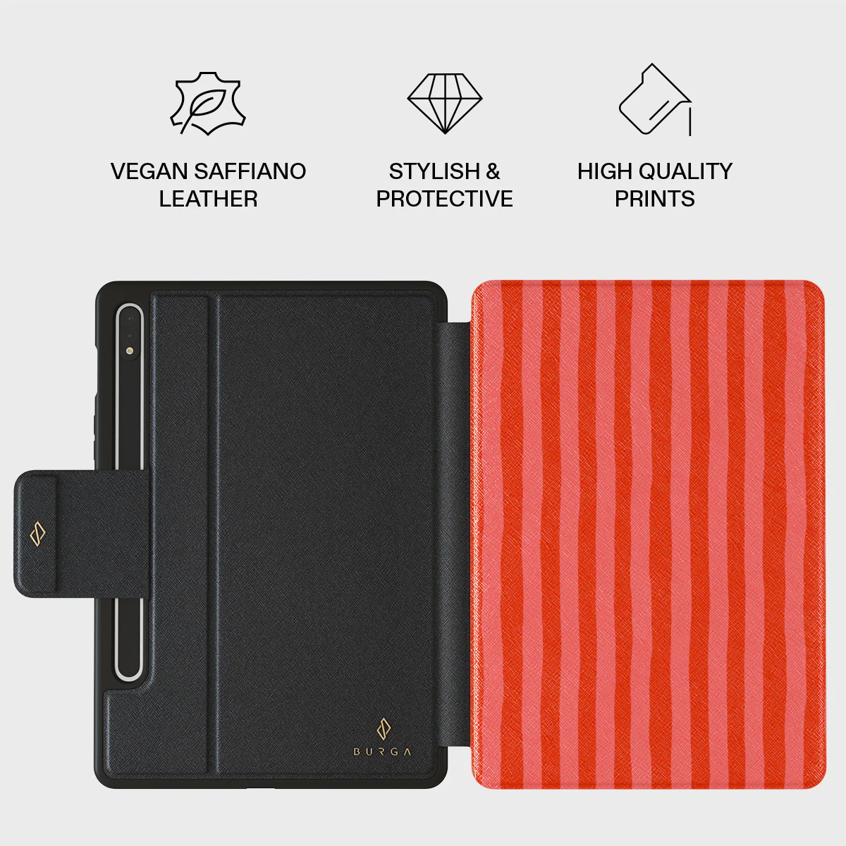 Pomegranate - Samsung Galaxy Tab S9+ FE Case - Image 2