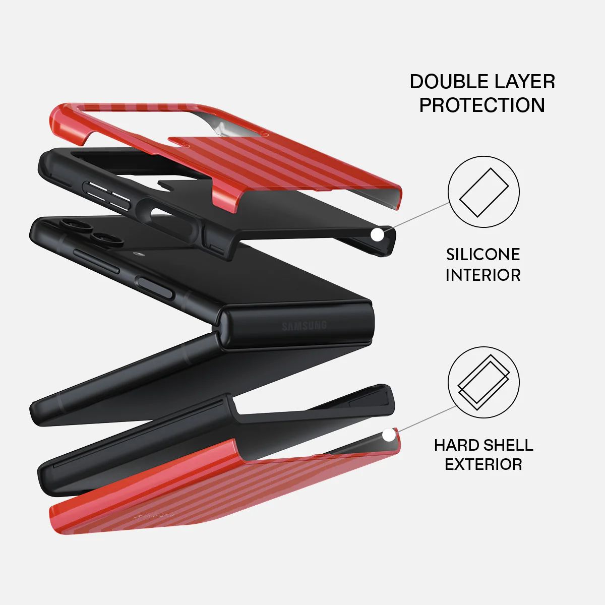 Pomegranate - Samsung Galaxy Z Flip 4 Case - Image 8