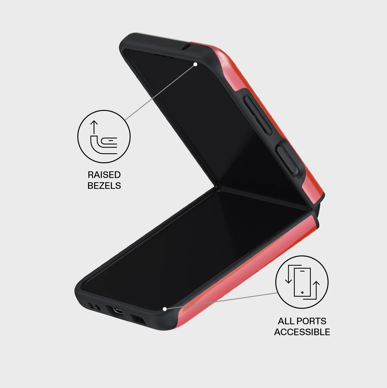 Pomegranate - Samsung Galaxy Z Flip 4 Case - Image 9