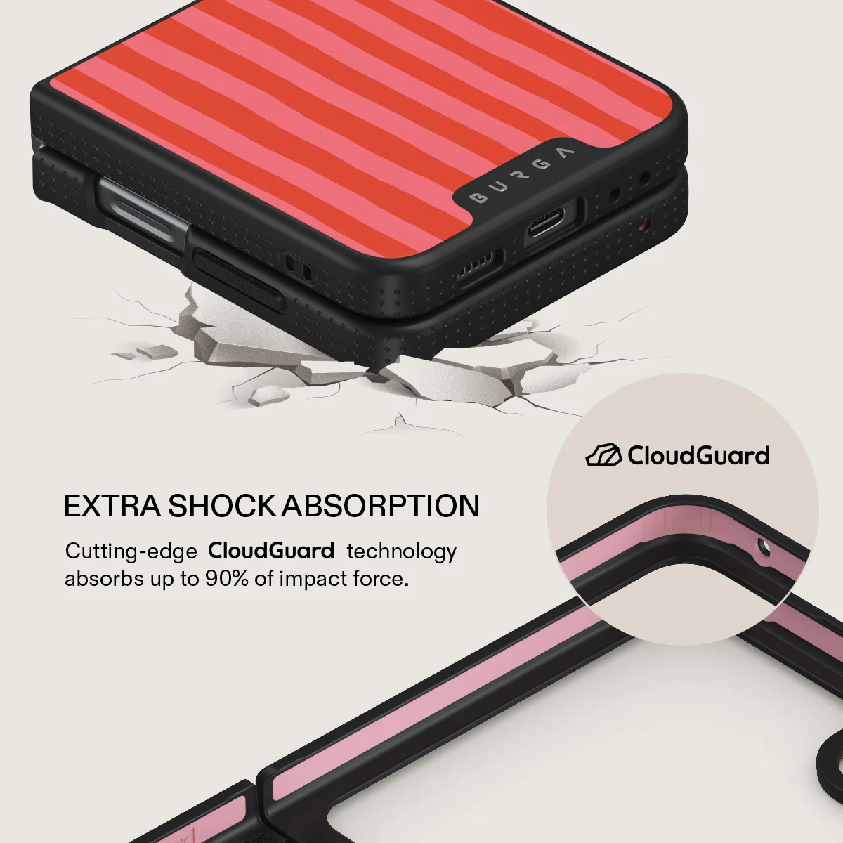 Pomegranate - Samsung Galaxy Z Flip 5 Case - Image 17