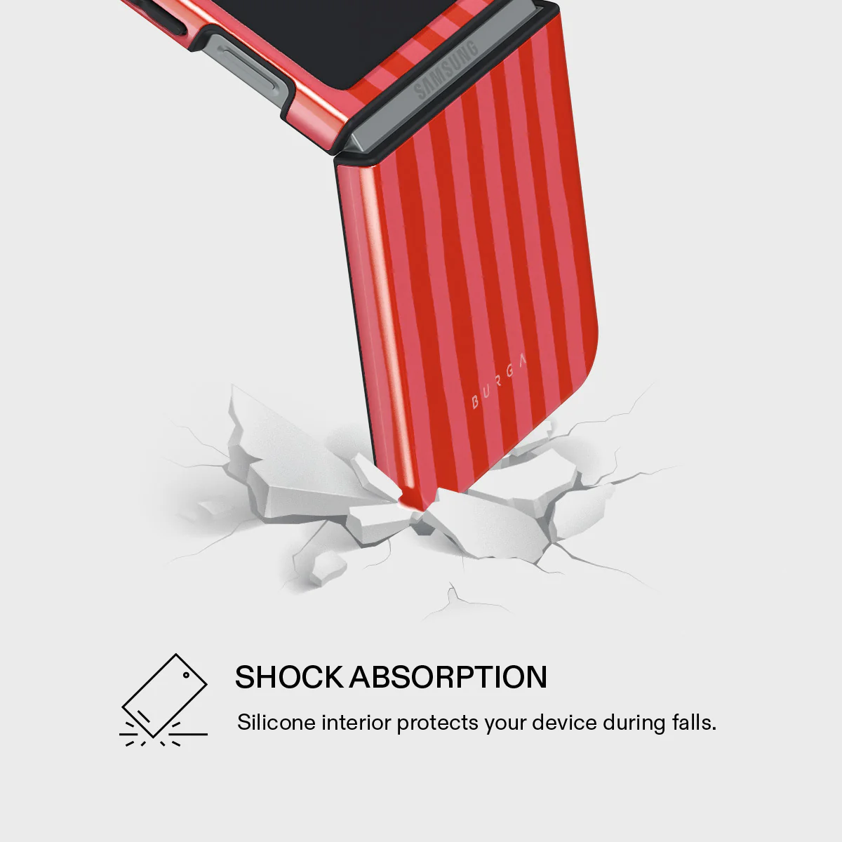 Pomegranate - Samsung Galaxy Z Flip 6 Case - Image 4