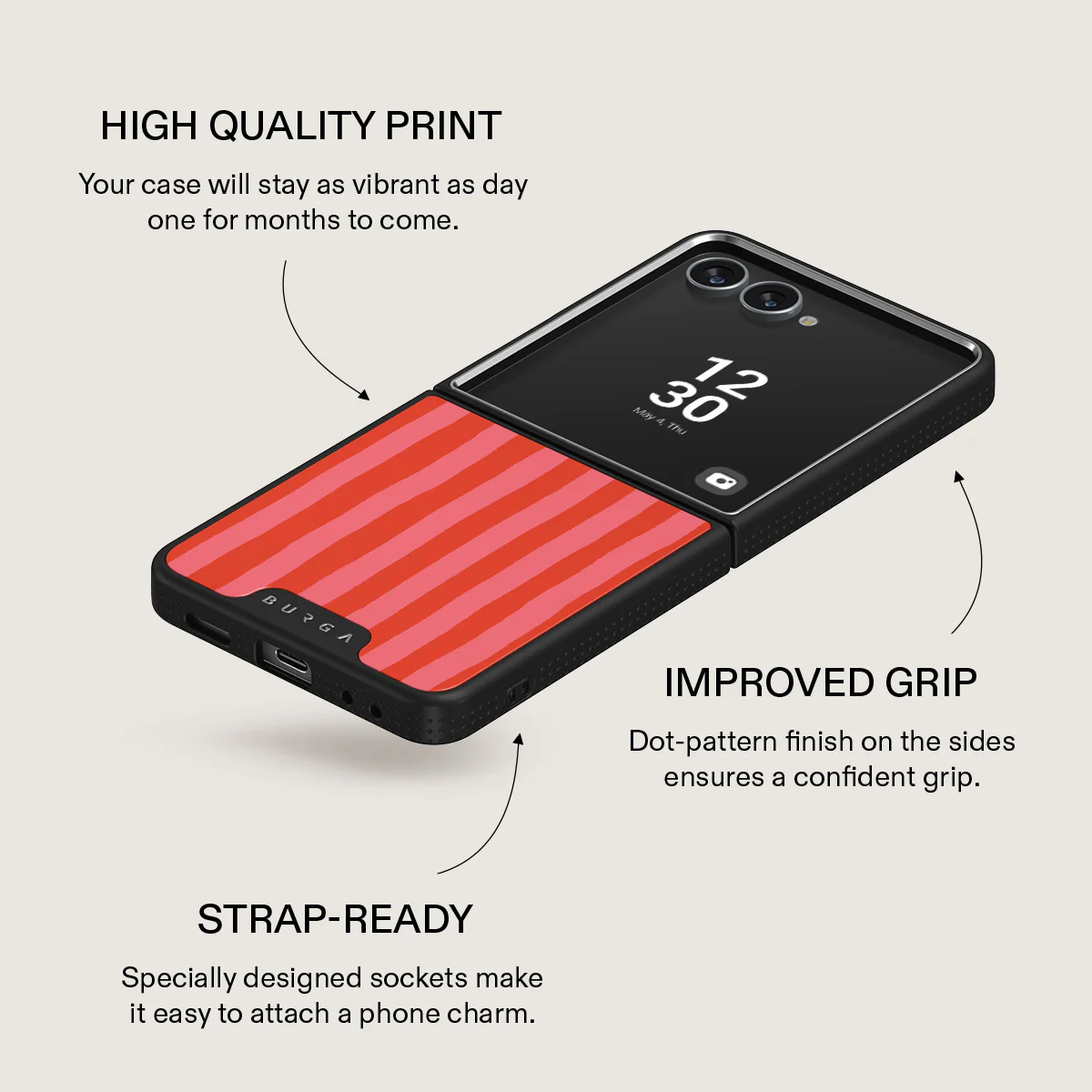 Pomegranate - Samsung Galaxy Z Flip 7 Case - Image 16