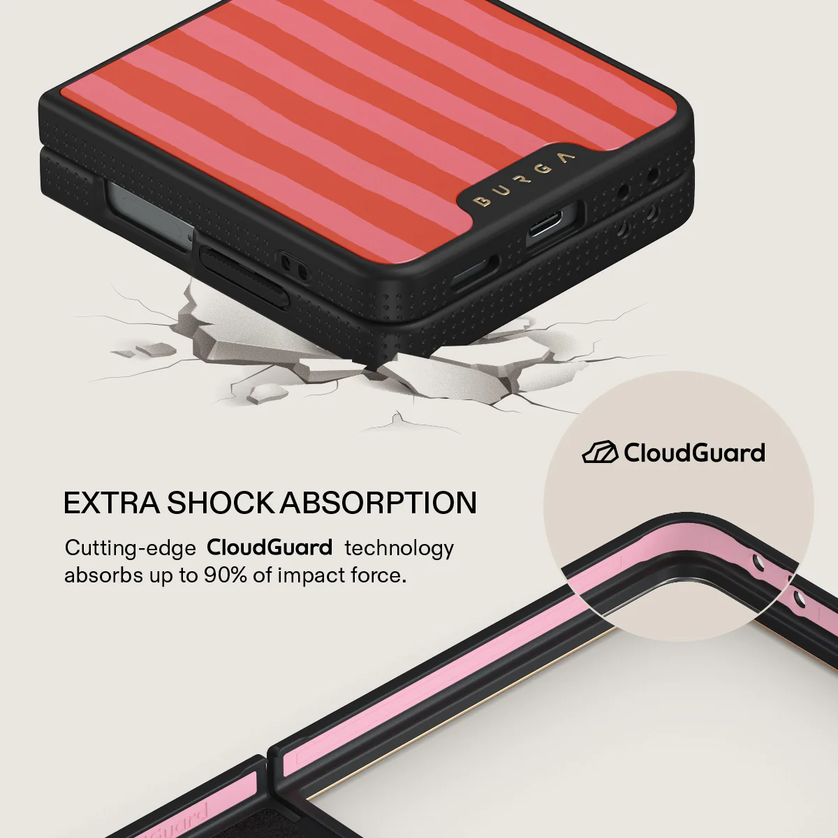 Pomegranate - Samsung Galaxy Z Flip 7 Case - Image 7