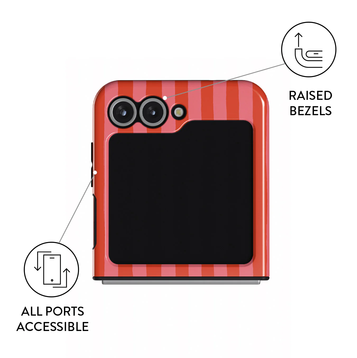 Pomegranate - Samsung Galaxy Z Flip 7 FE Case - Image 3