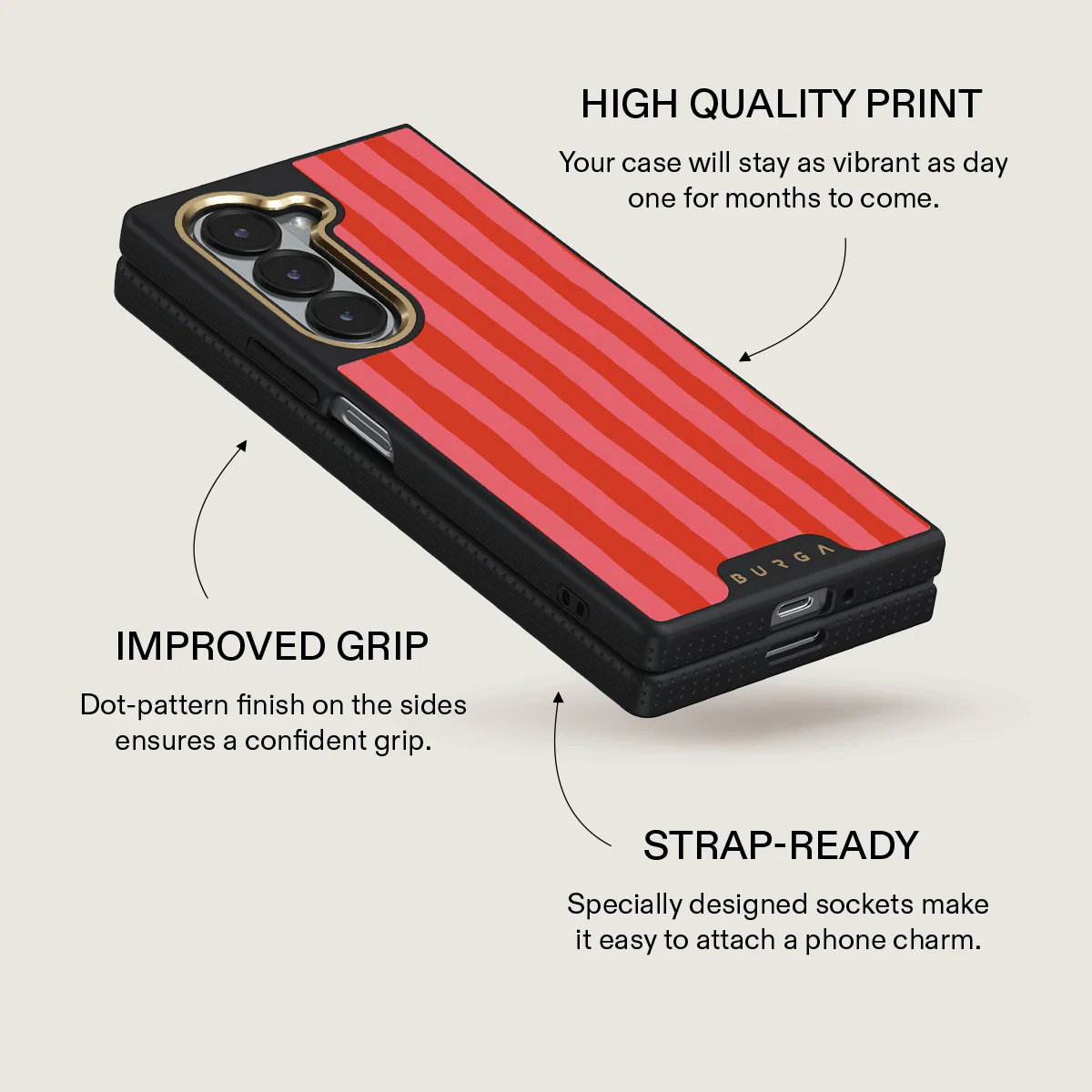 Pomegranate - Samsung Galaxy Z Fold 6 Case - Image 5
