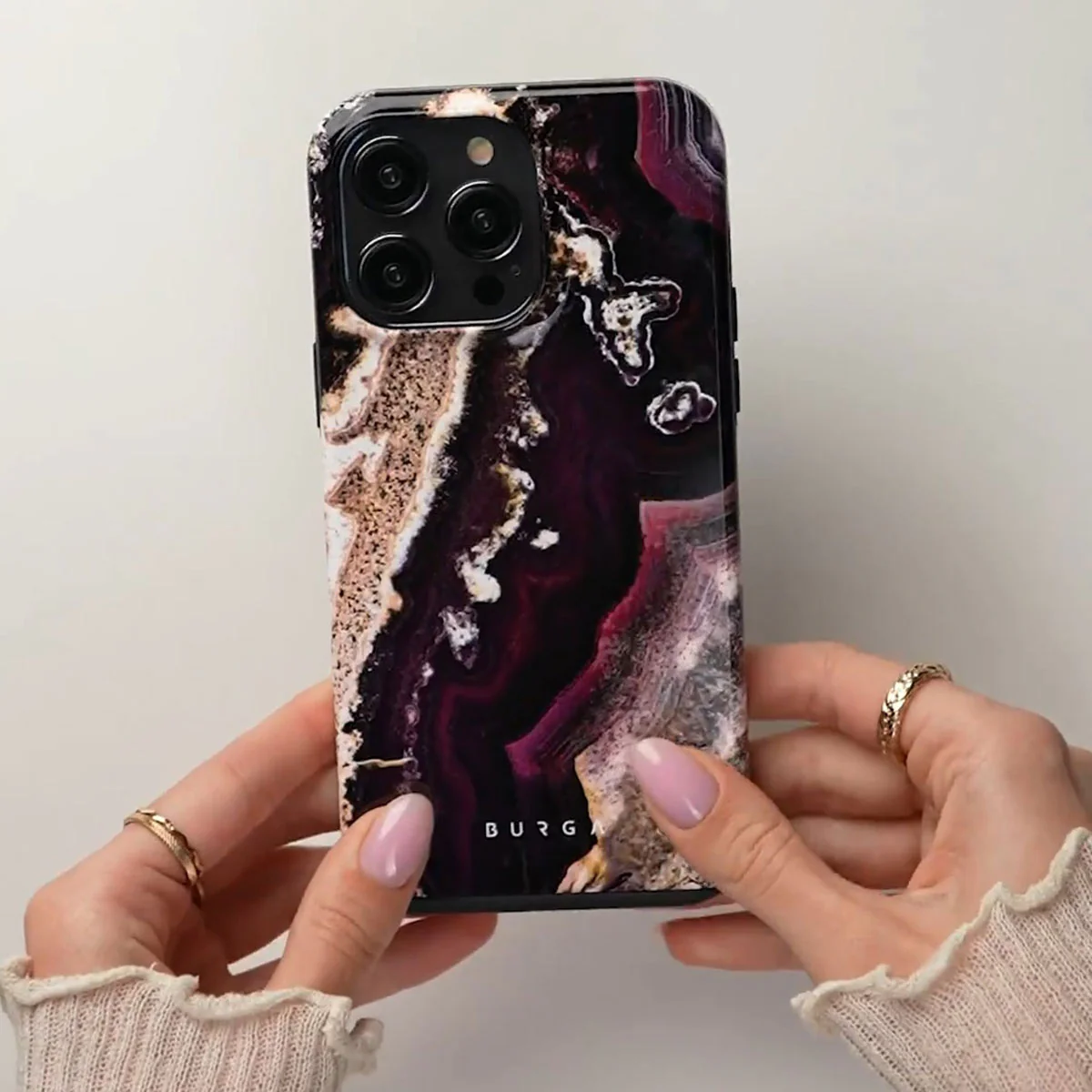 Purple Skies - Marble Samsung Galaxy A37 5G Case - Image 5