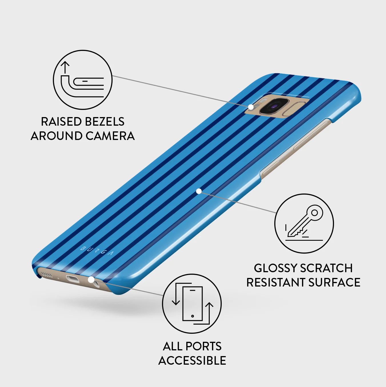 Regatta - Samsung Galaxy S8 Case - Image 3
