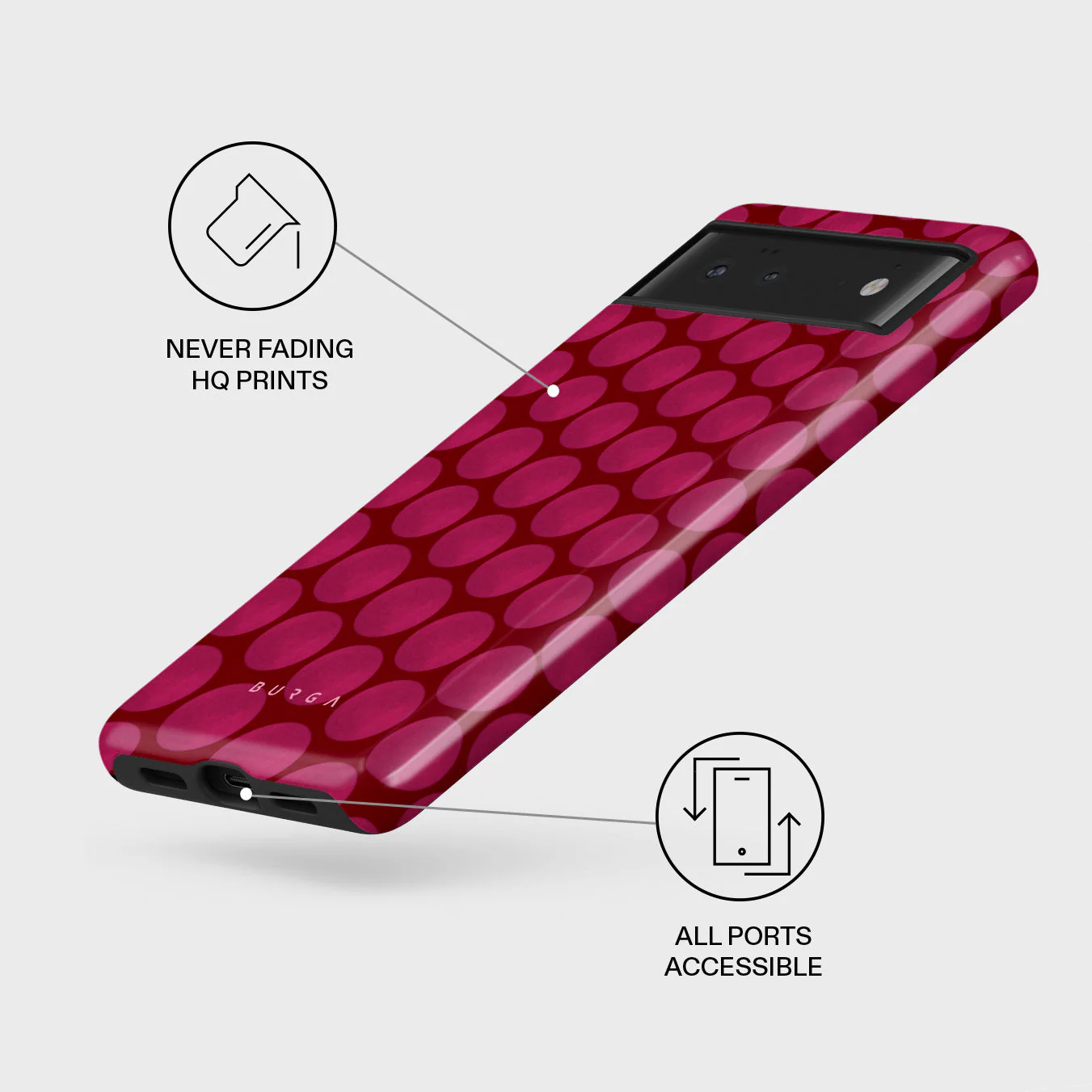Reset Button - Google Pixel 6a Case - Image 3