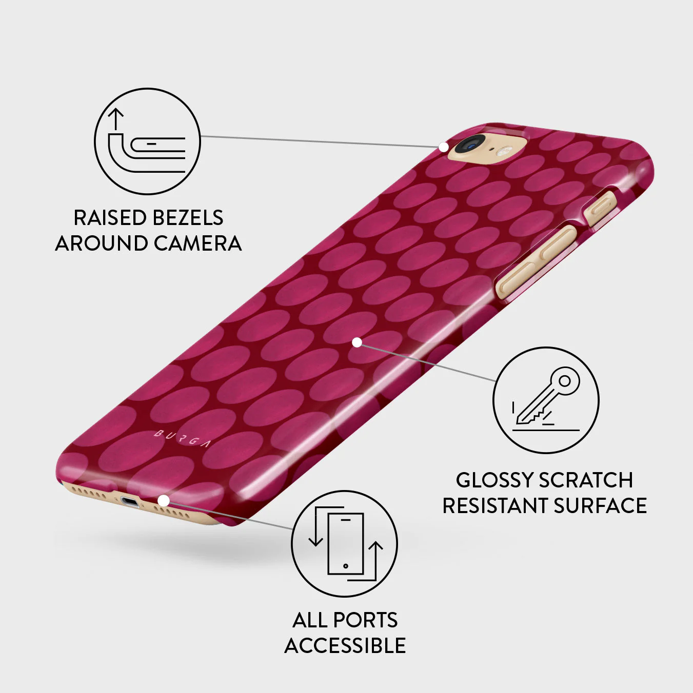 Reset Button - iPhone 7 / iPhone 8 Case - Image 3