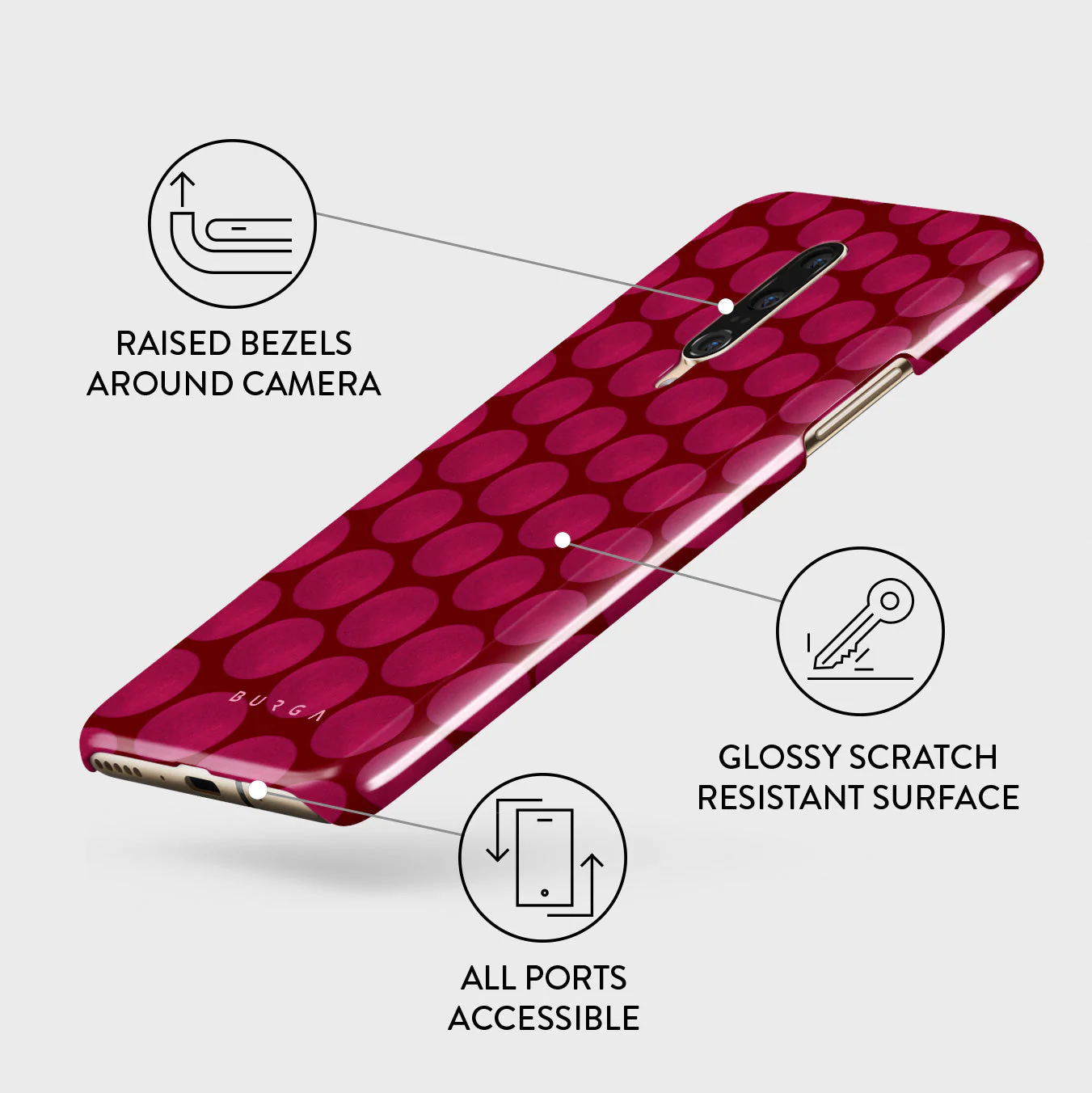 Reset Button - OnePlus 7 Pro / 7T Pro Case - Image 3