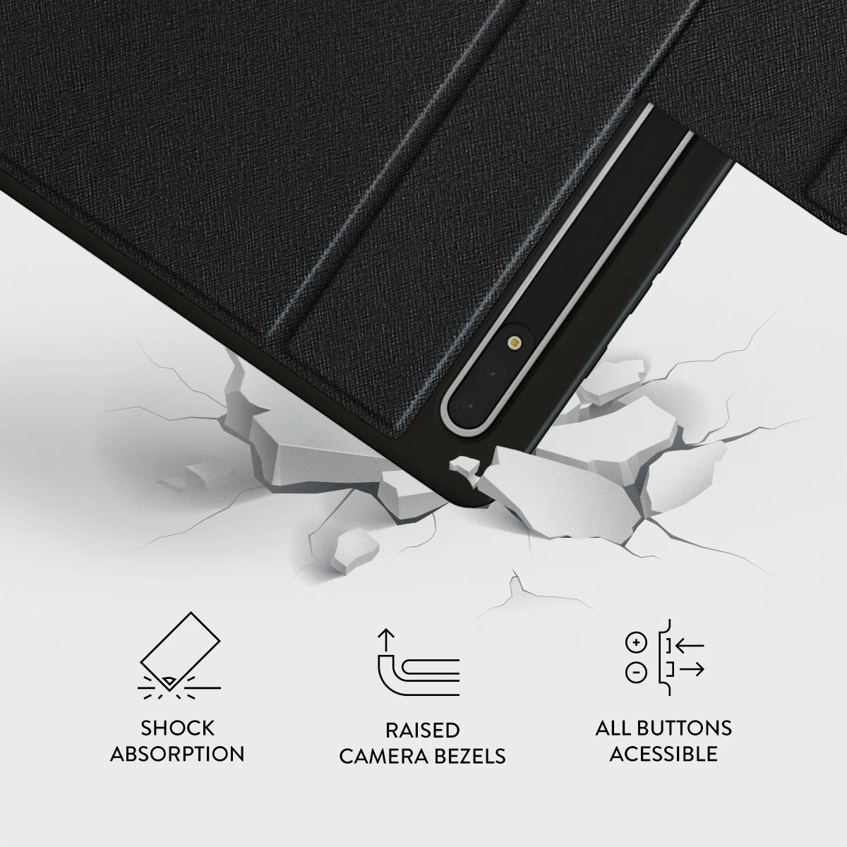 Reset Button - Samsung Galaxy Tab S9 Ultra Case - Image 3