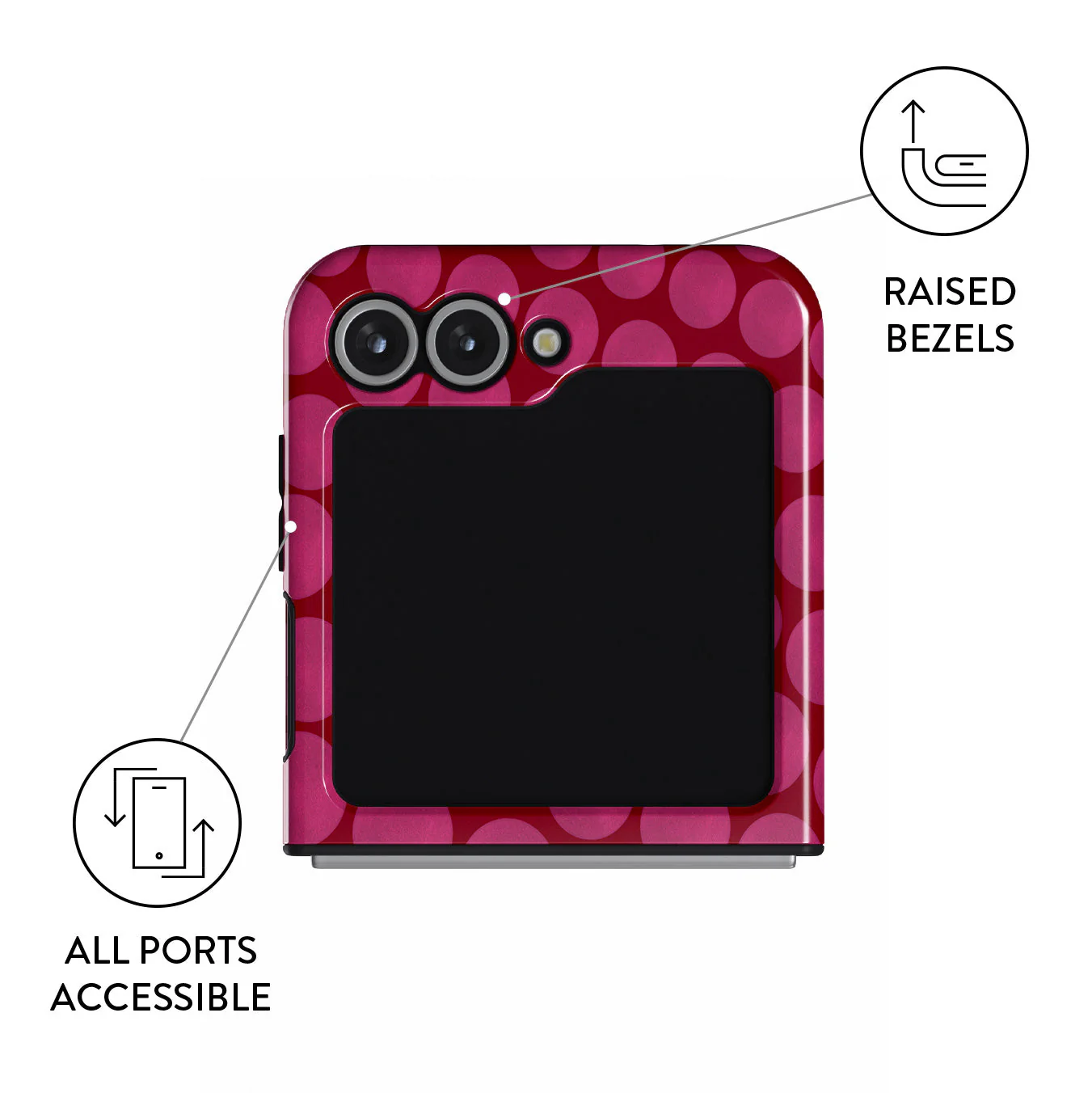 Reset Button - Samsung Galaxy Z Flip 7 FE Case - Image 3