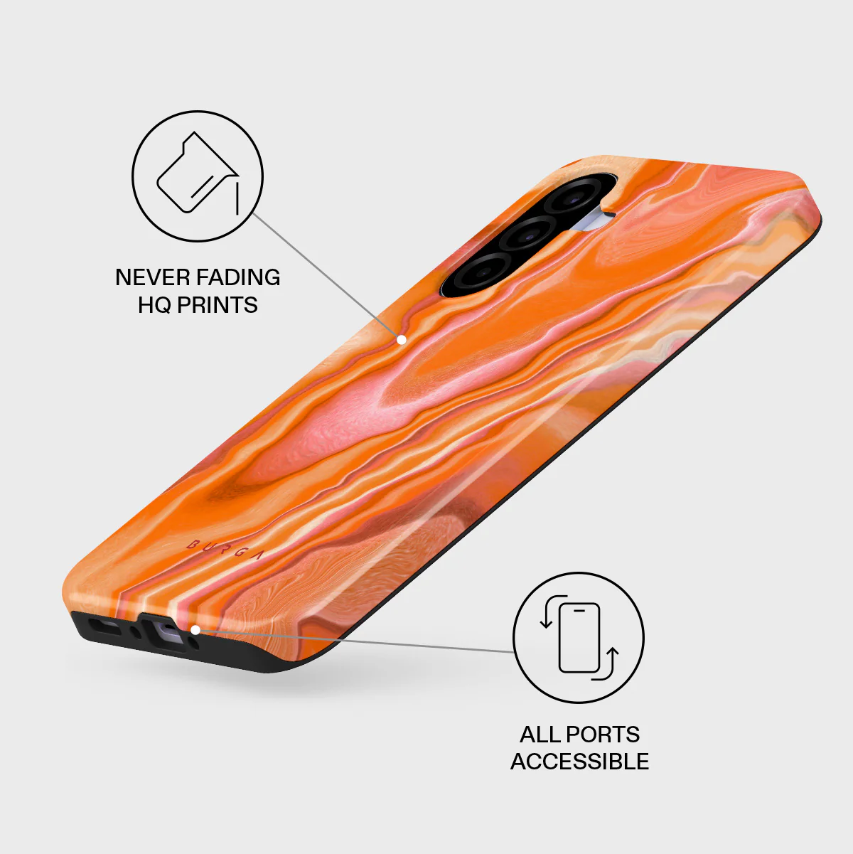 Retro Glow - Samsung Galaxy A37 5G Case - Image 3