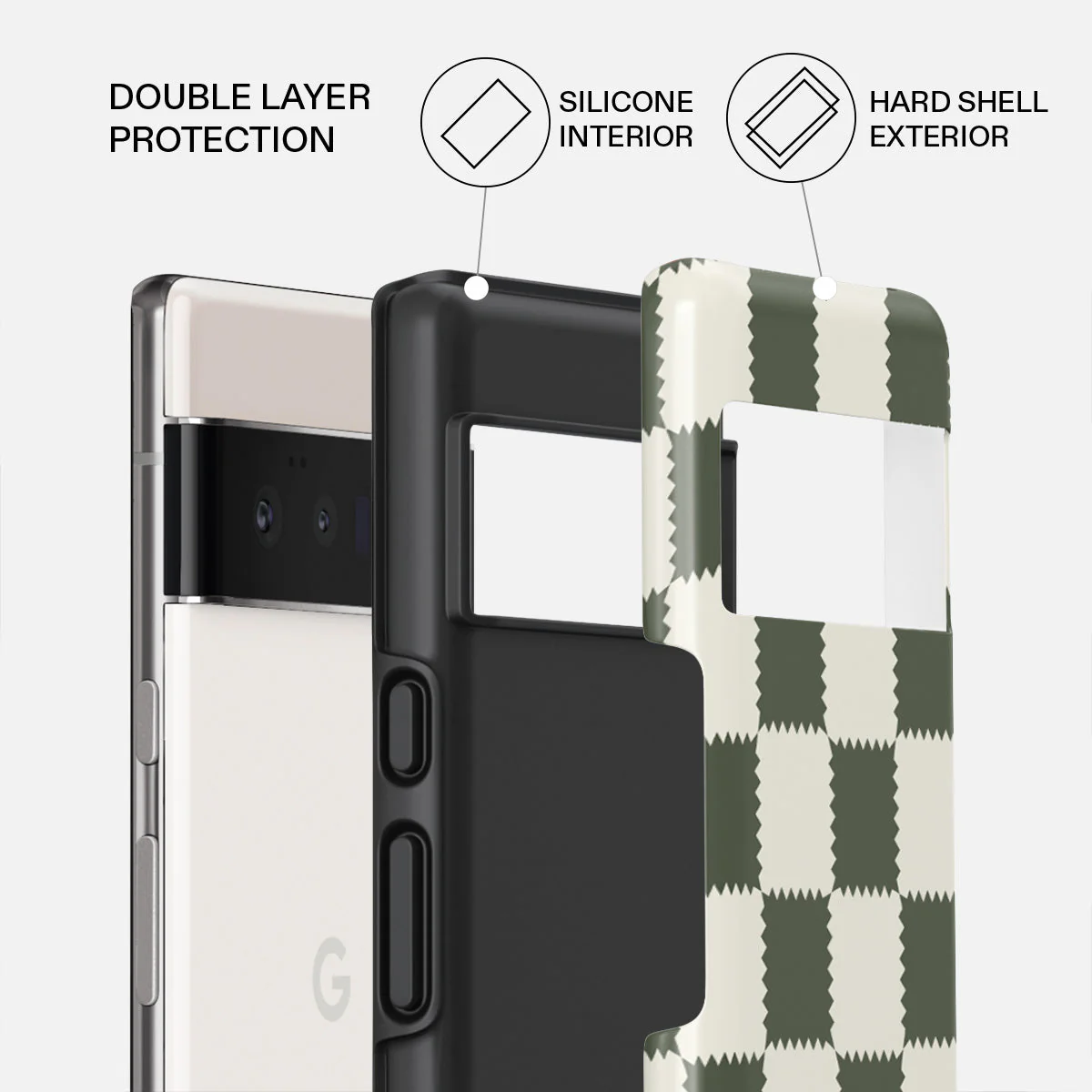 Retro Grid - Google Pixel 6 Pro Case - Image 2