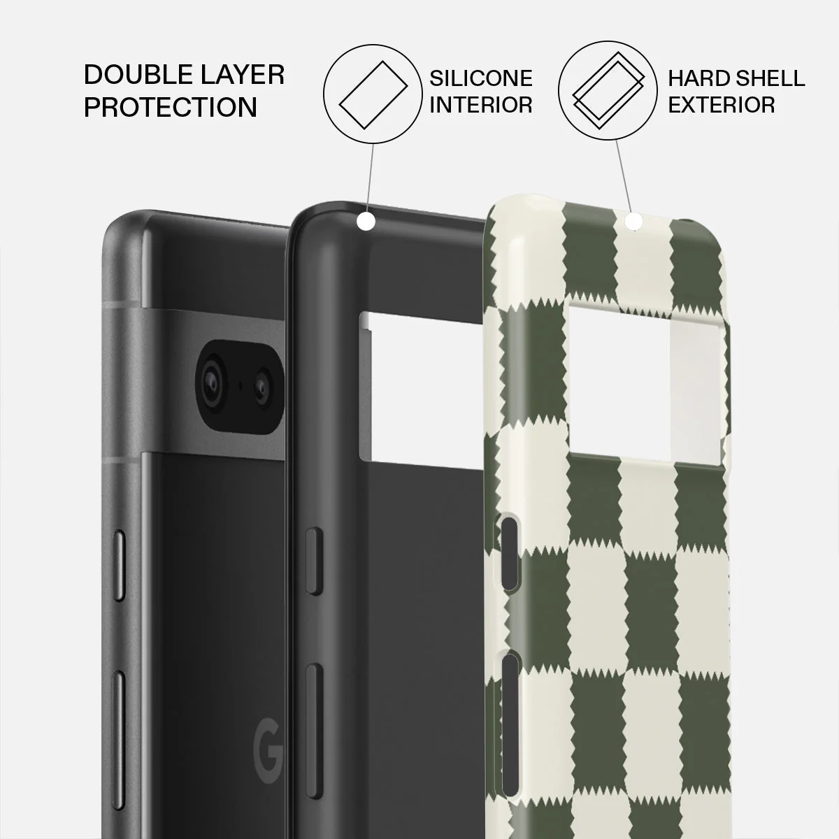 Retro Grid - Google Pixel 7 Case - Image 2
