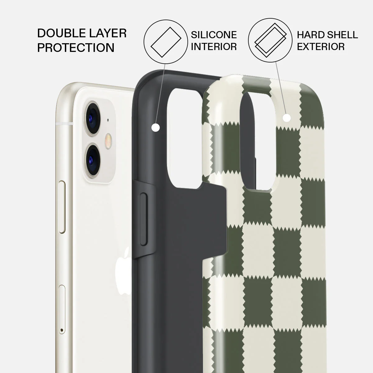 Retro Grid - iPhone 11 Case - Image 2