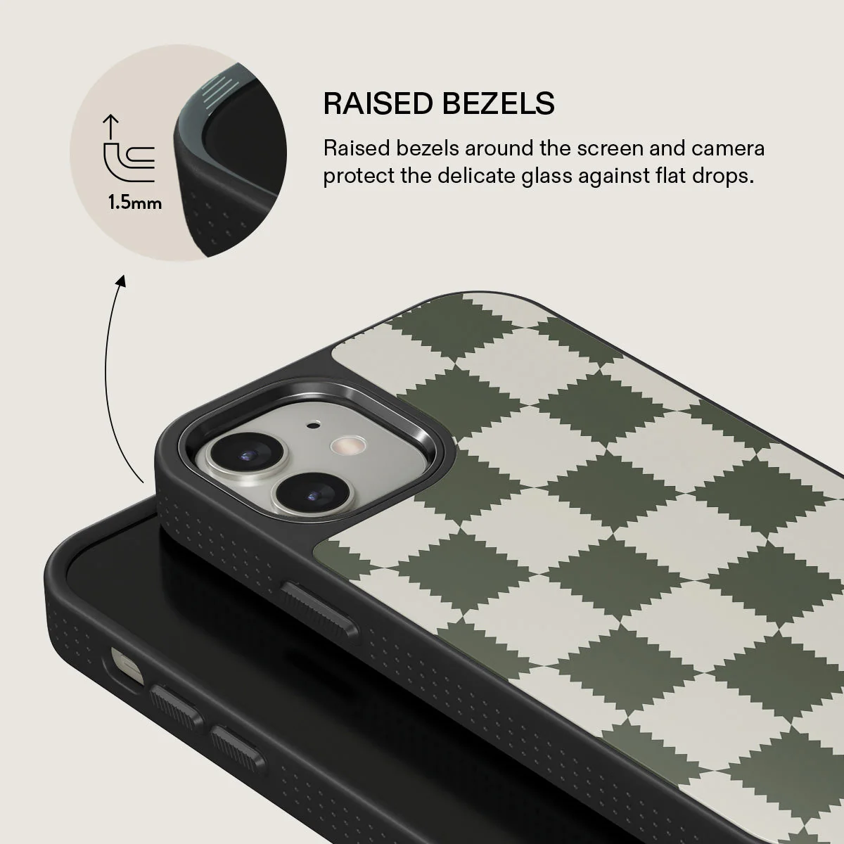 Retro Grid - iPhone 12 Case - Image 15
