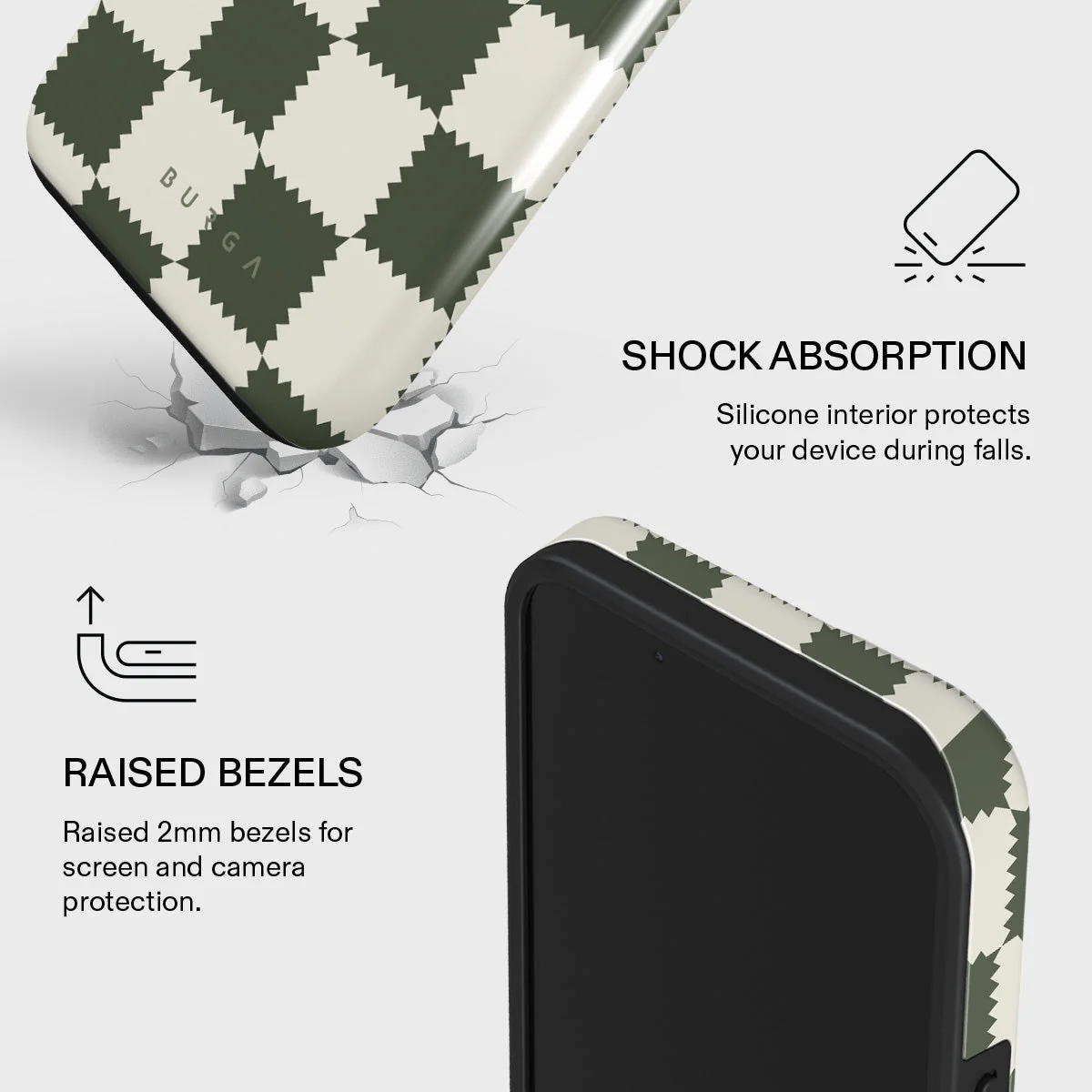 Retro Grid - iPhone 13 Case - Image 4