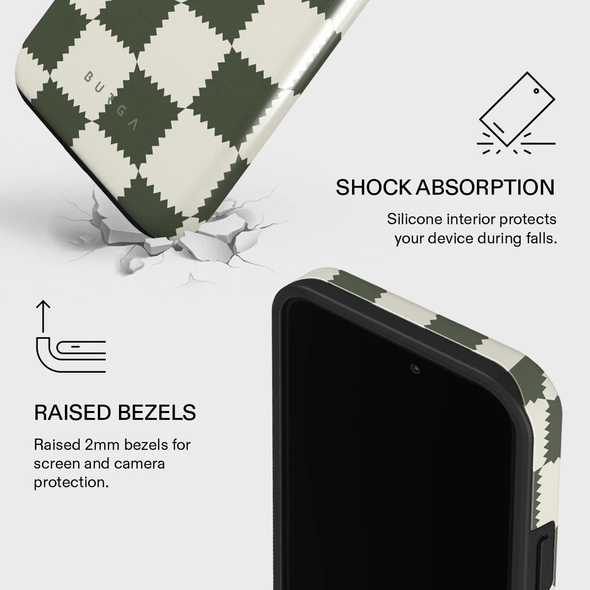 Retro Grid - iPhone 14 Pro Max Case - Image 4