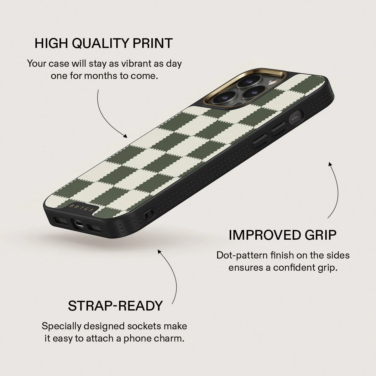 Retro Grid - iPhone 14 Pro Max Case - Image 9
