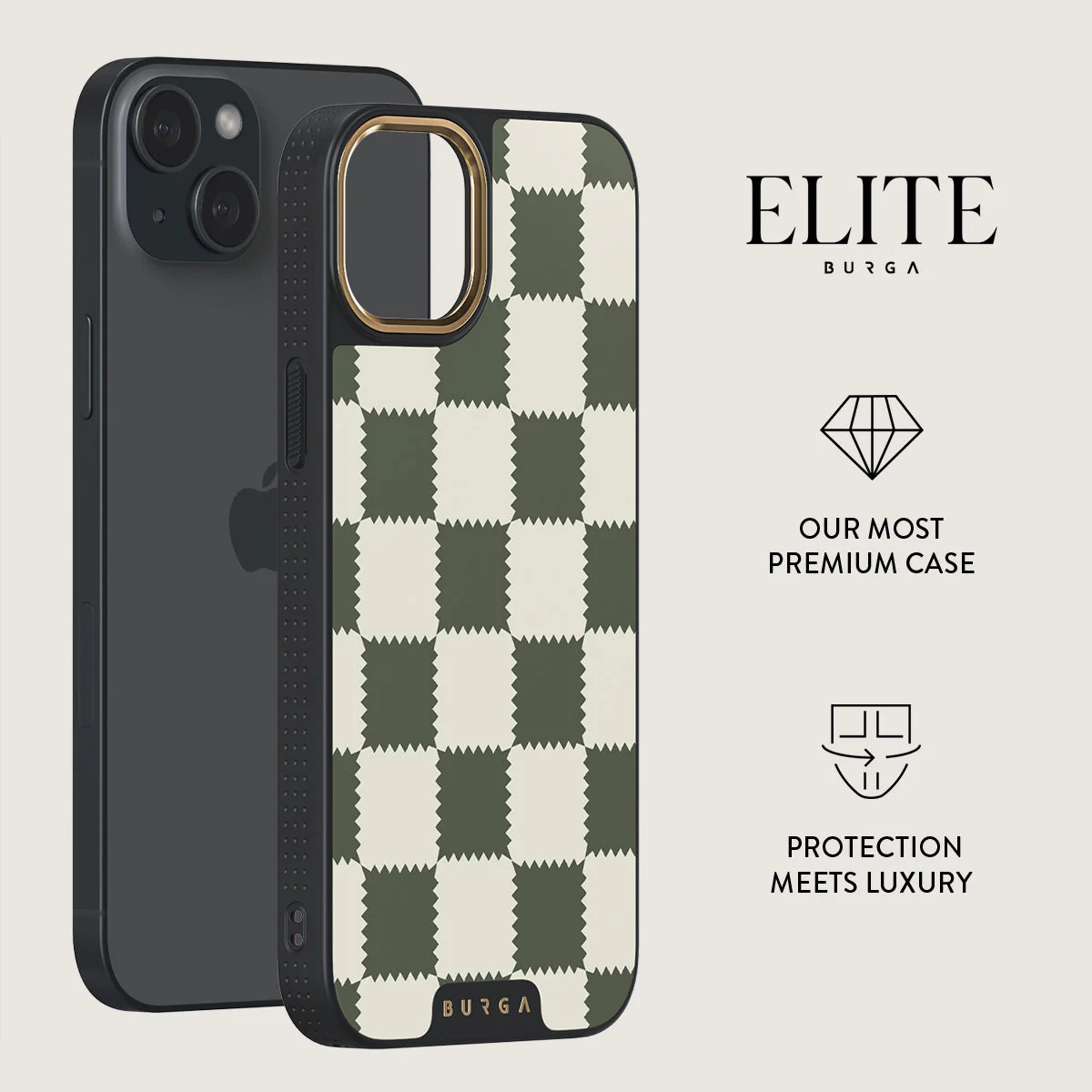 Retro Grid - iPhone 15 Case - Image 6