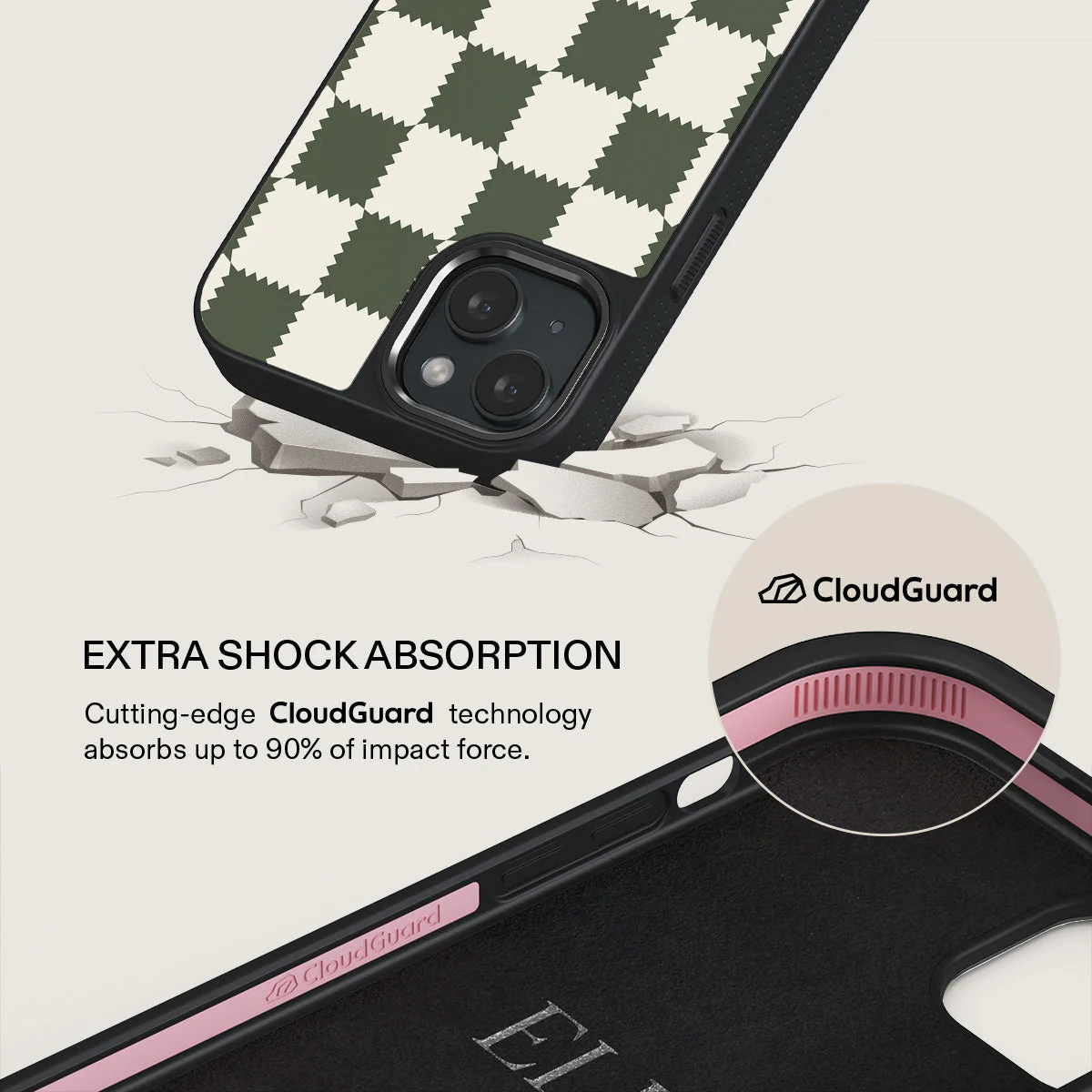 Retro Grid - iPhone 15 Plus Case - Image 14