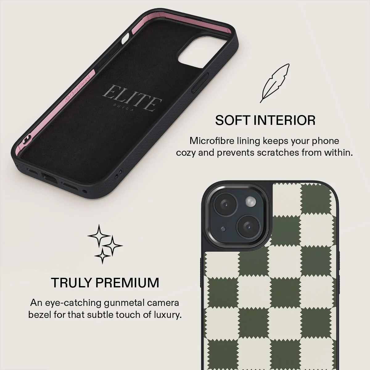 Retro Grid - iPhone 15 Plus Case - Image 17