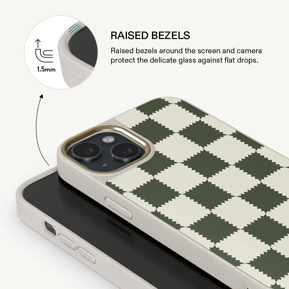 Retro Grid - iPhone 15 Plus Case - Image 22