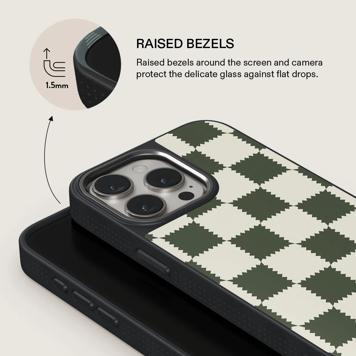 Retro Grid - iPhone 15 Pro Case - Image 15