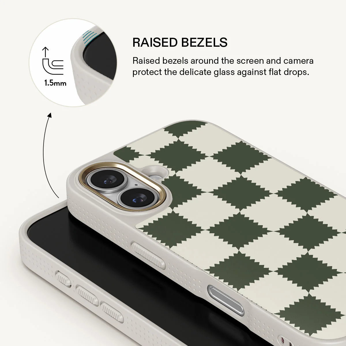 Retro Grid - iPhone 16 Case - Image 23