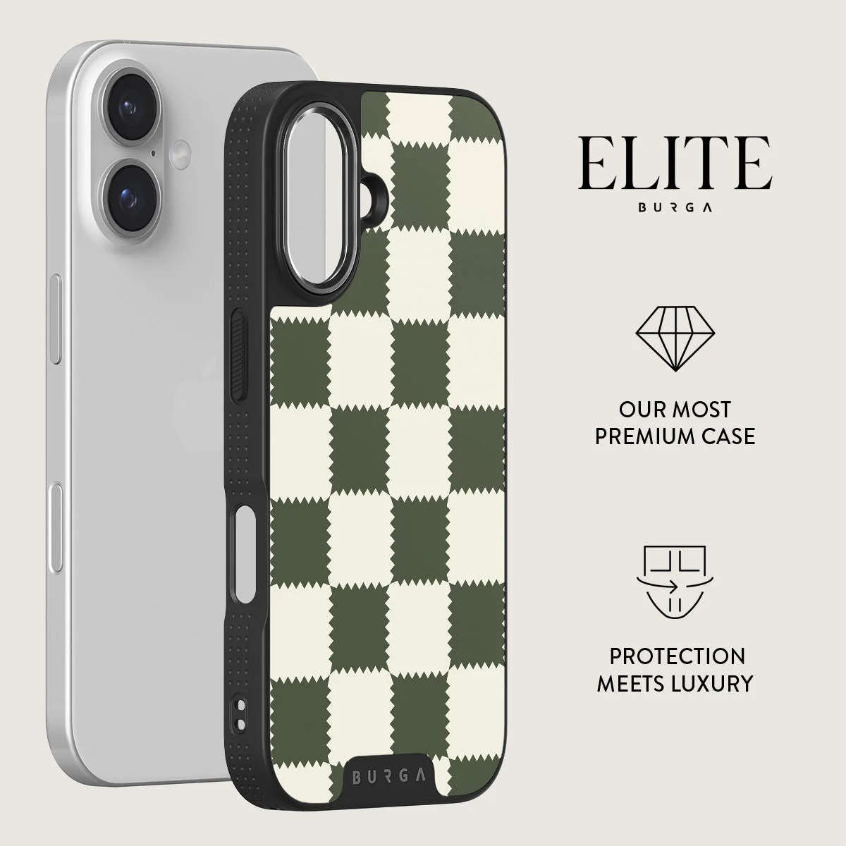 Retro Grid - iPhone 16 Plus Case - Image 14