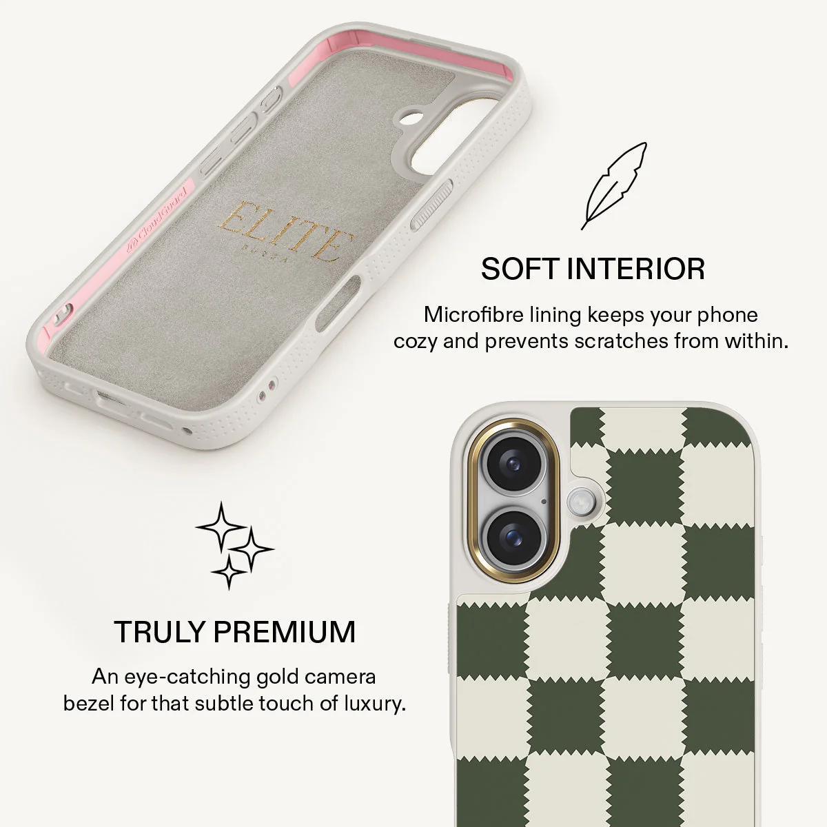 Retro Grid - iPhone 16 Plus Case - Image 25