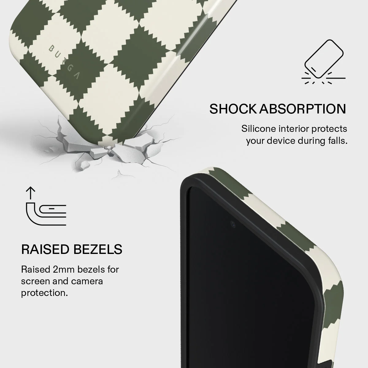 Retro Grid - iPhone 16e Case - Image 4